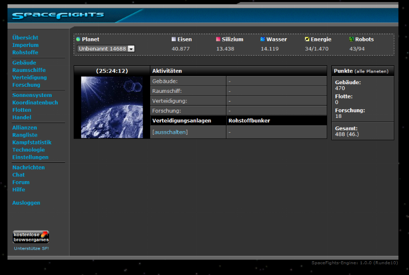 Screenshot SpaceFights