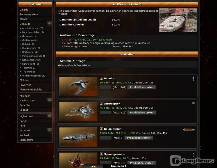 Screenshot Stellar Legends: WarSpace