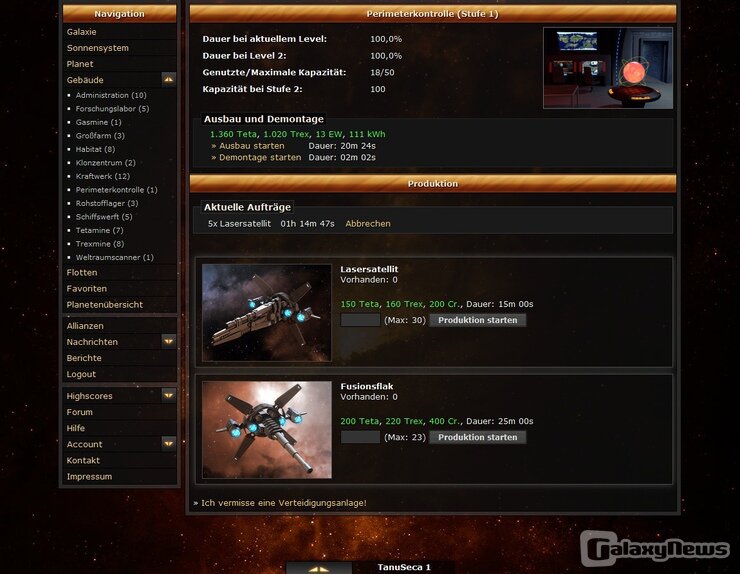 Screenshot Stellar Legends: WarSpace