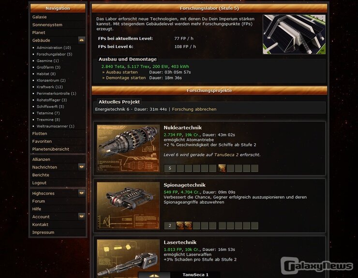 Screenshot Stellar Legends: WarSpace