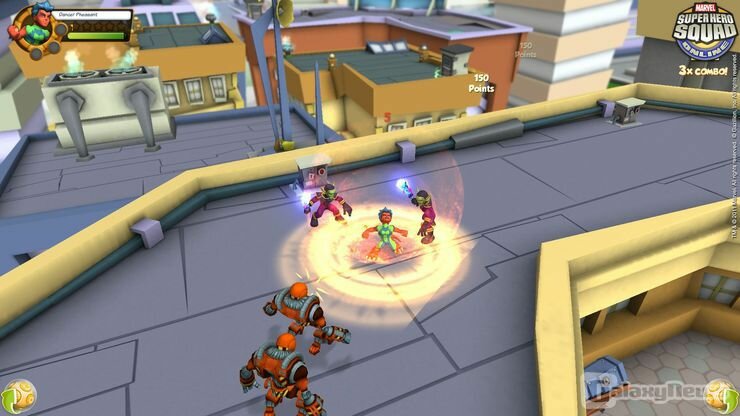 Screenshot Super Hero Squad Online