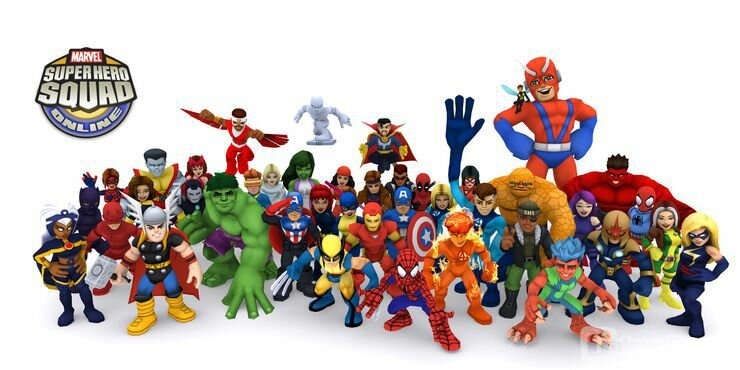 Screenshot Super Hero Squad Online