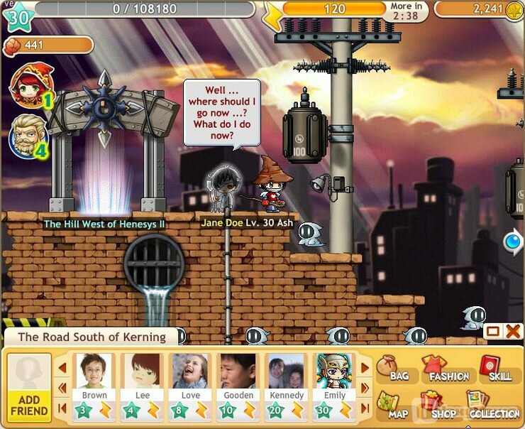 Screenshot MapleStory Europe