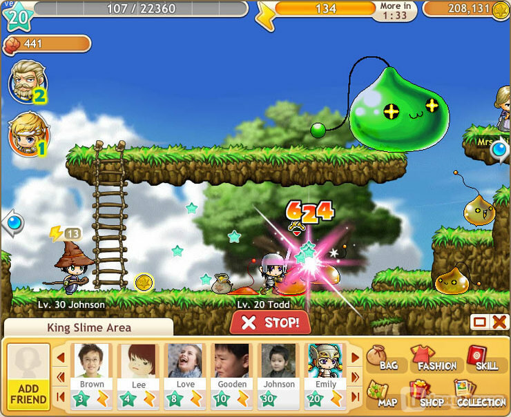 Screenshot MapleStory Europe