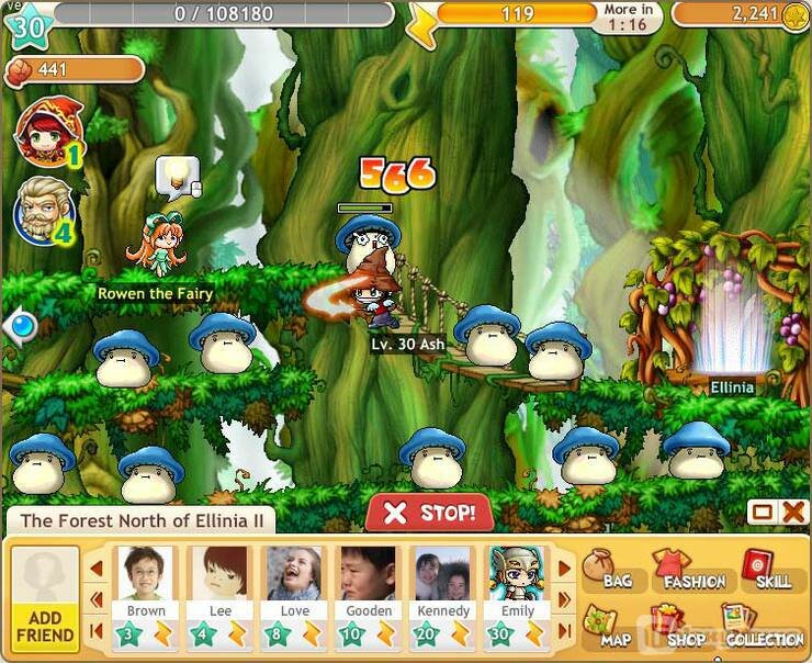 Screenshot MapleStory Europe