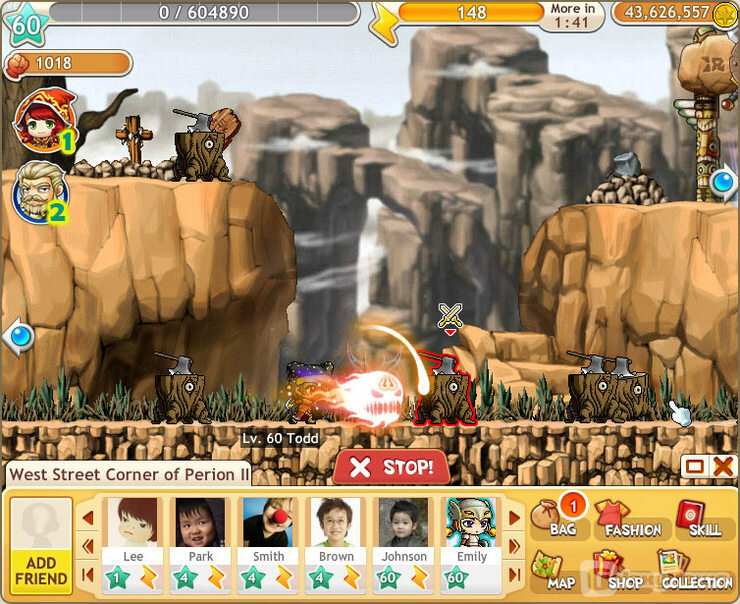 Screenshot MapleStory Europe
