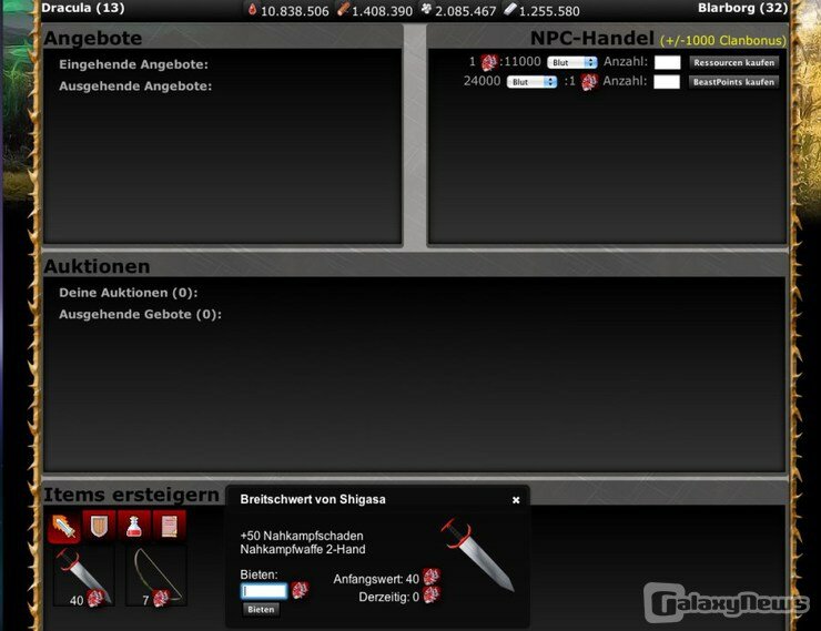 Screenshot Beast-Wars Online