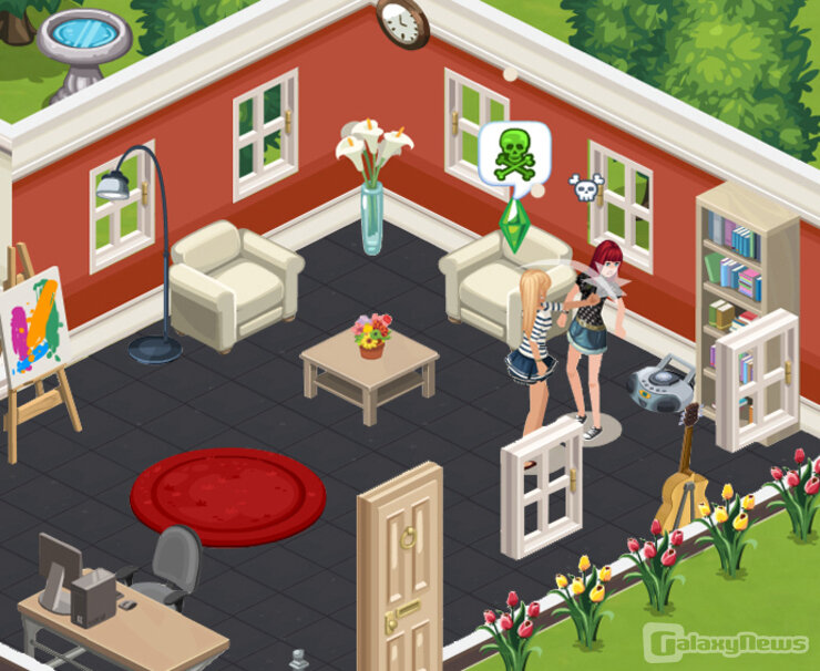 Screenshot The Sims Social