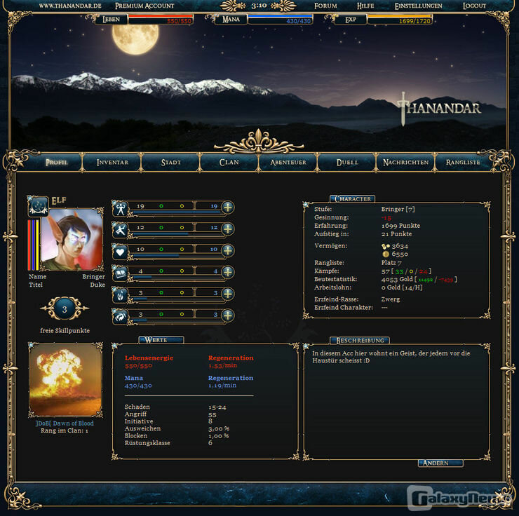 Screenshot Thanandar