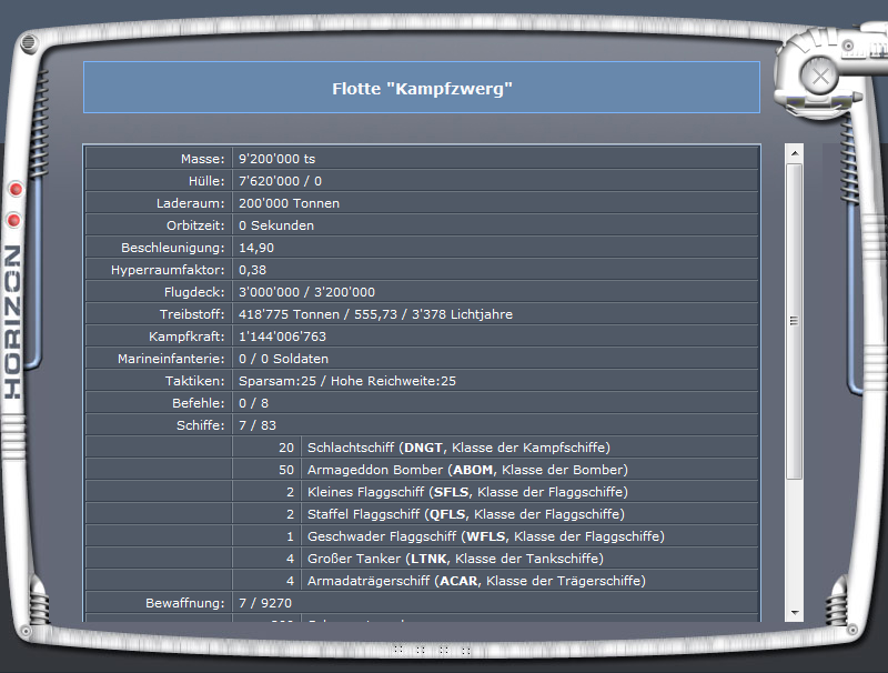 Screenshot Horiversum