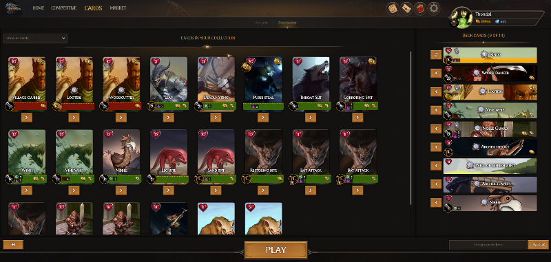 Screenshot DragonEvo TCG