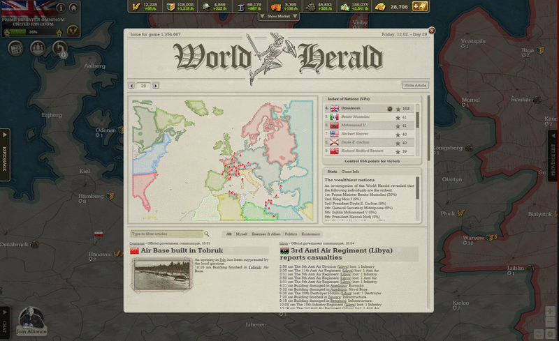 Screenshot Call of War