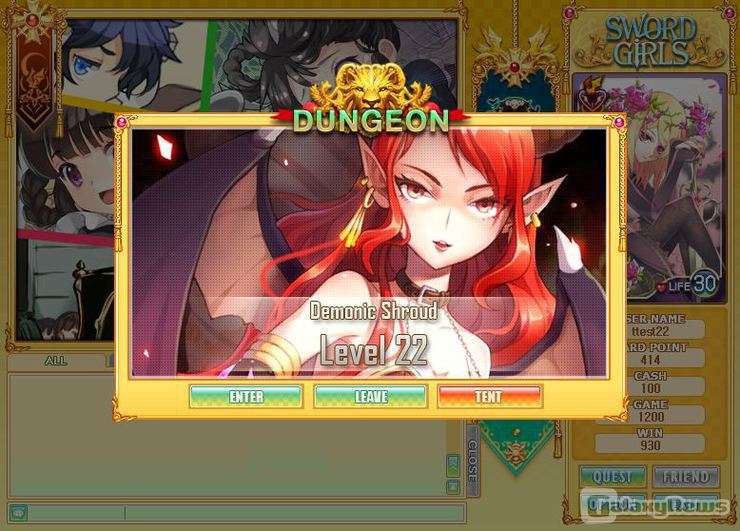 Screenshot Sword Girls