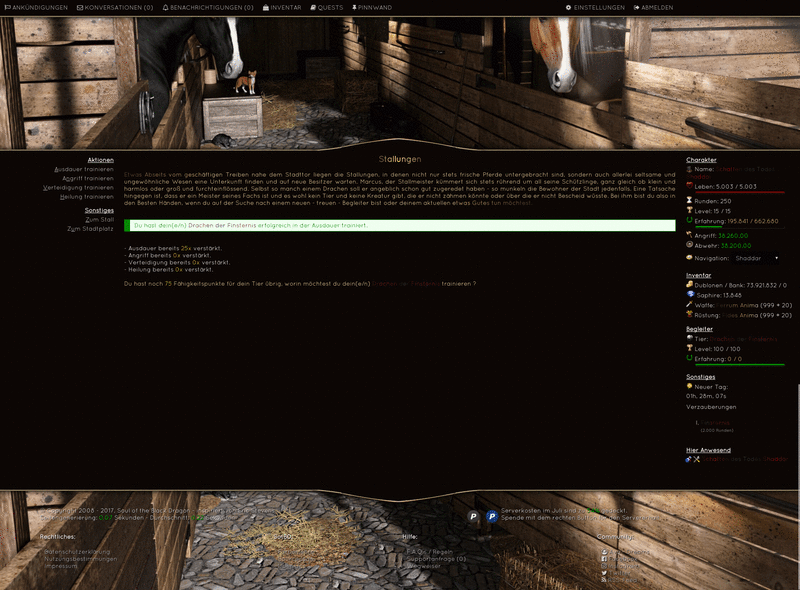 Screenshot Soul of the black Dragon