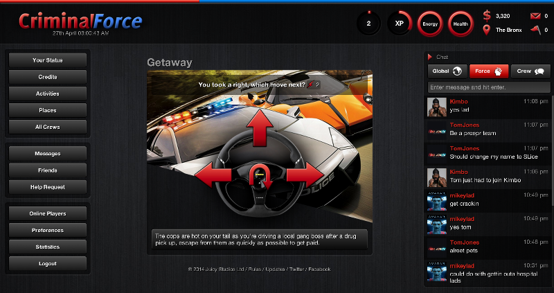 Screenshot Criminal Force