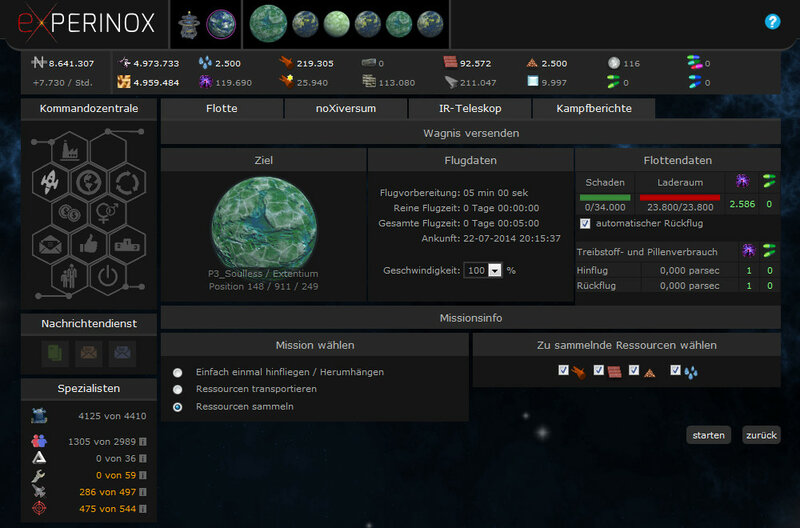 Screenshot eXperinox