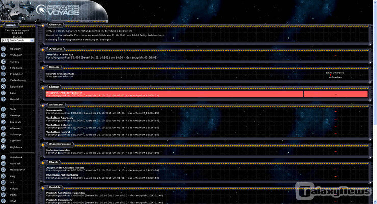 Screenshot Spacevoyage