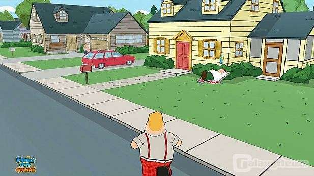 Screenshot Family Guy Online