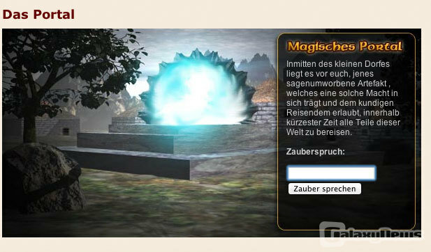 Screenshot Mythana das Browser Rollenspiel