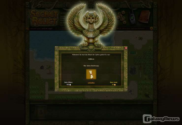 Screenshot Secret Relict