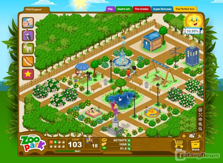 Screenshot MondoZooPark