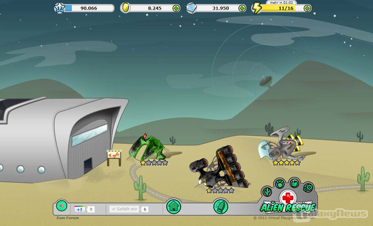 Screenshot penner game