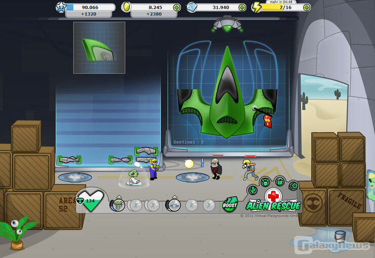 Screenshot penner game
