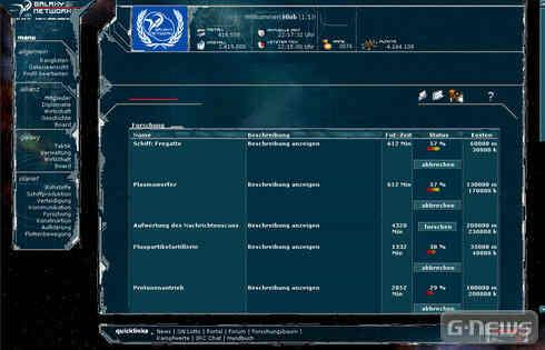 Angespielt: Galaxy-Network