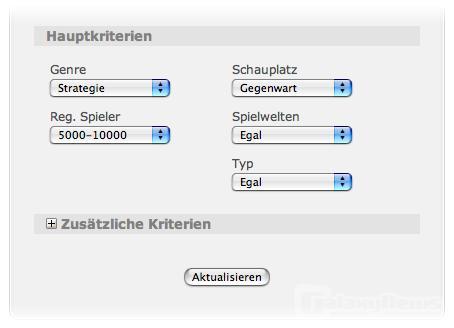 Suchagent: Immer die neuesten Browsergames im Postkasten!