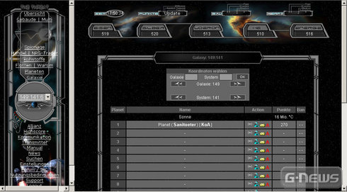 Interview mit War of Galaxy