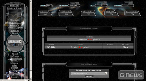 Interview mit War of Galaxy