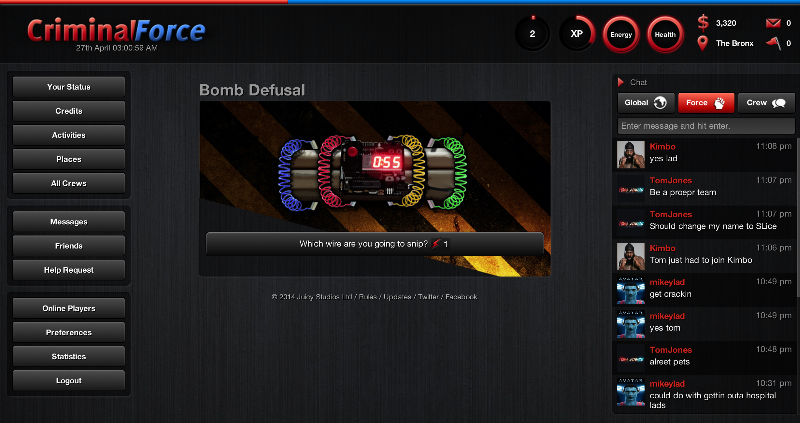 Screenshot Criminal Force