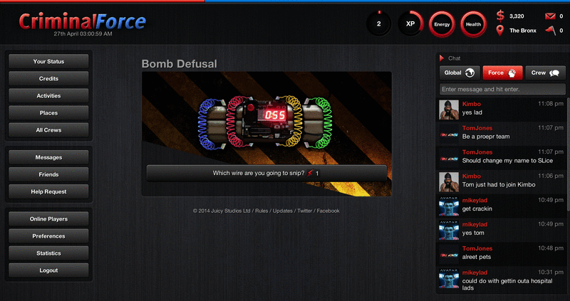 Screenshot Criminal Force