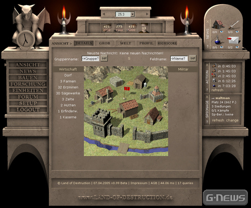 Interview mit Land of Destruction