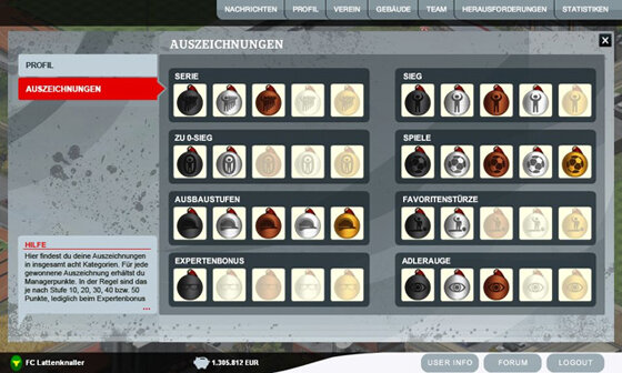 Screenshot Fussballfan