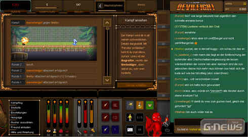 Browsergame für Mädchen: Devilfight
