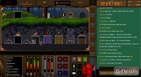 Browsergame für Mädchen: Devilfight
