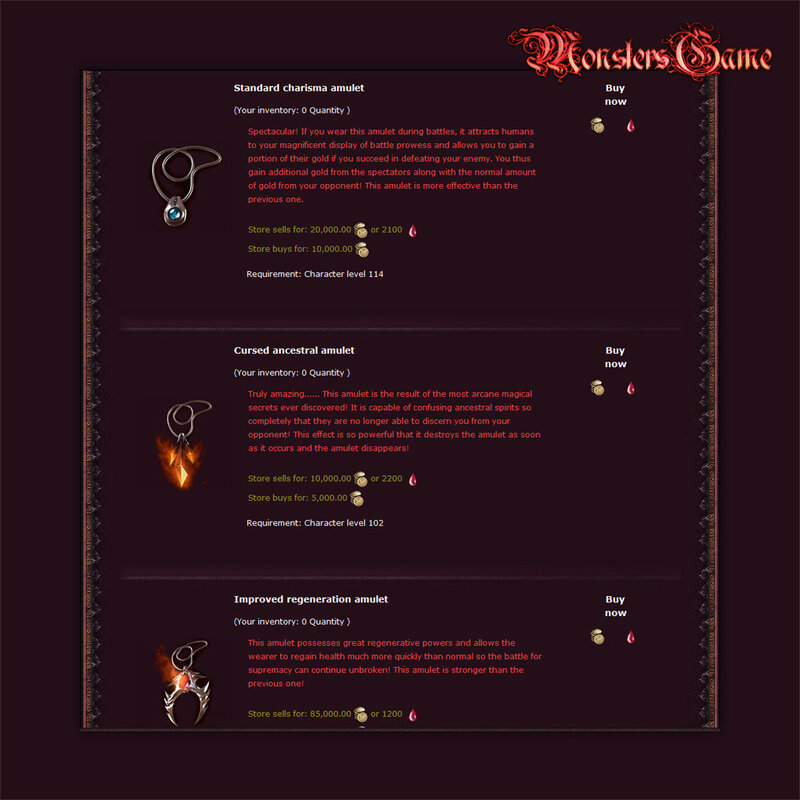 Screenshot MonstersGame