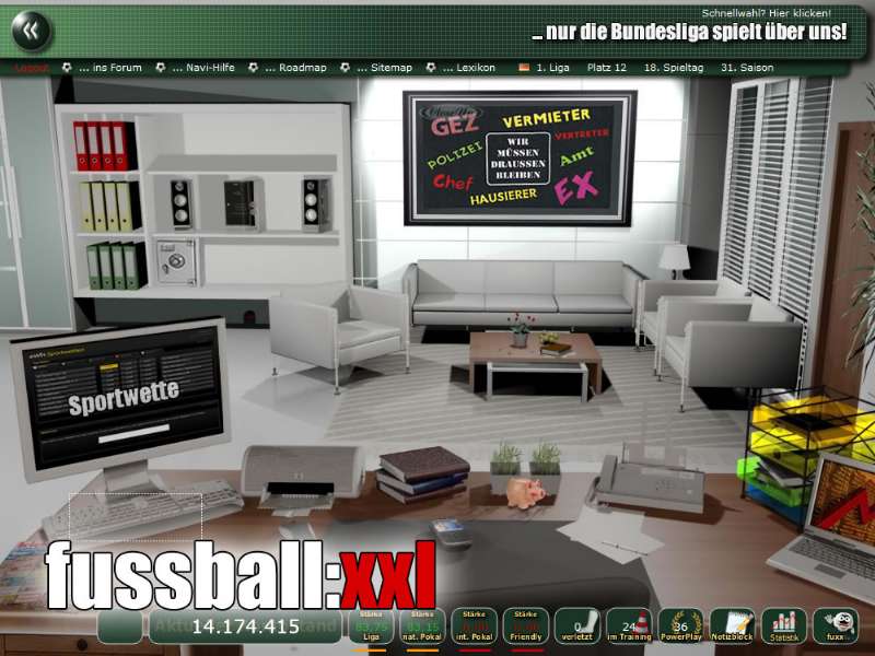 Screenshot fussball:xxl