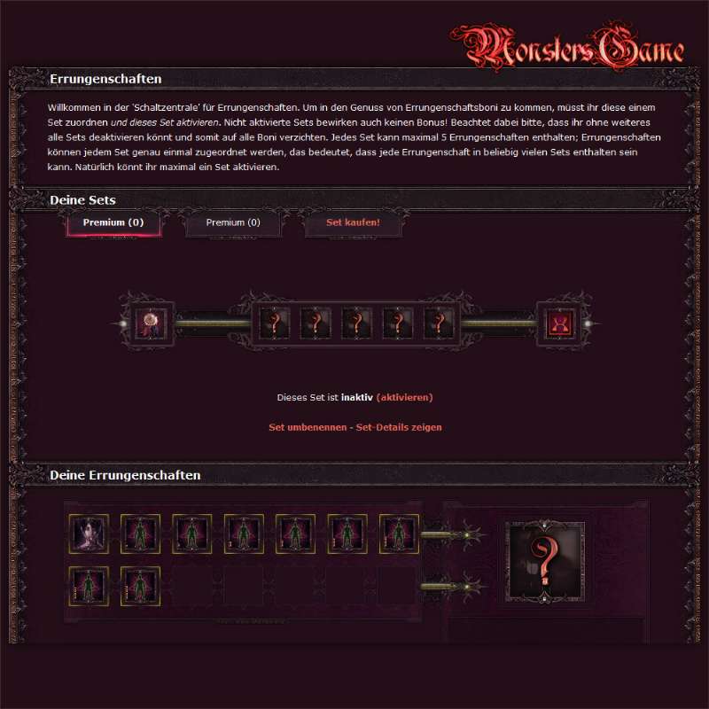 Screenshot MonstersGame