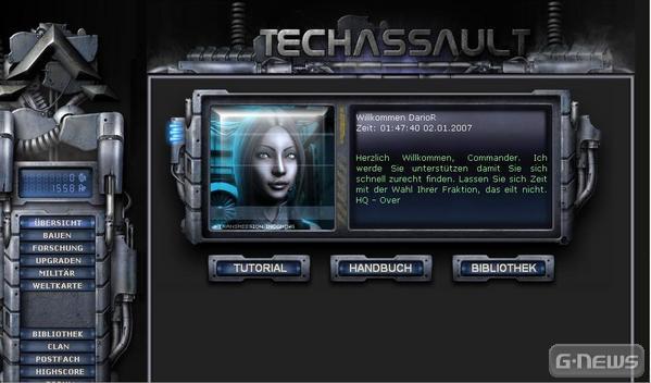 Techassault: SciFi Browsergame der nächsten Generation?
