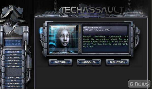 Techassault: SciFi Browsergame der nächsten Generation?