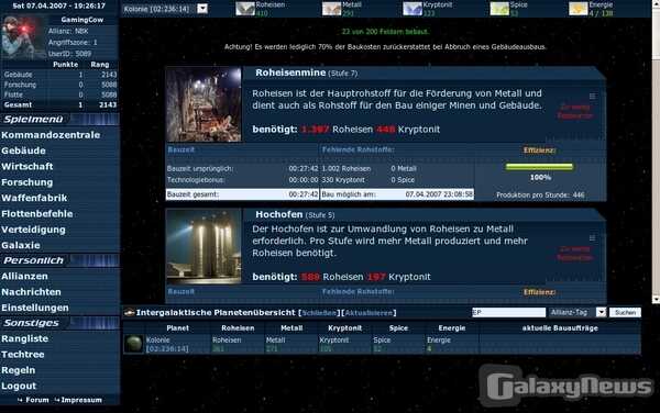 Ist SpaceInvasion eine Alternative zu OGame?