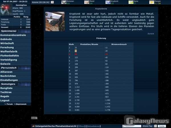 Ist SpaceInvasion eine Alternative zu OGame?