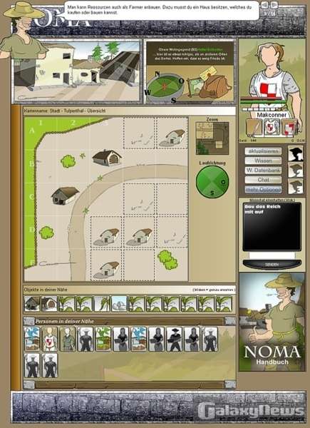 Bauen wie bei Siedler und Charakter versorgen wie bei Sims