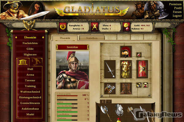 Ad gladios - zum Kampf Ihr Glatiatoren!