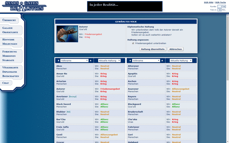 Screenshot Stars, Gates & Realities