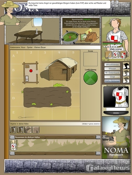 Bauen wie bei Siedler und Charakter versorgen wie bei Sims