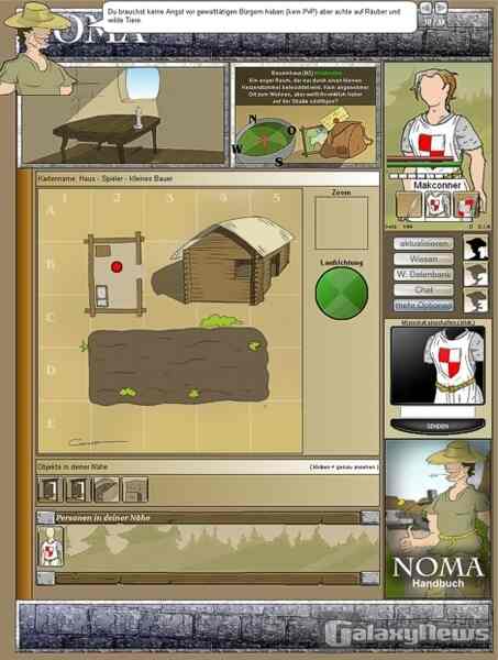 Bauen wie bei Siedler und Charakter versorgen wie bei Sims