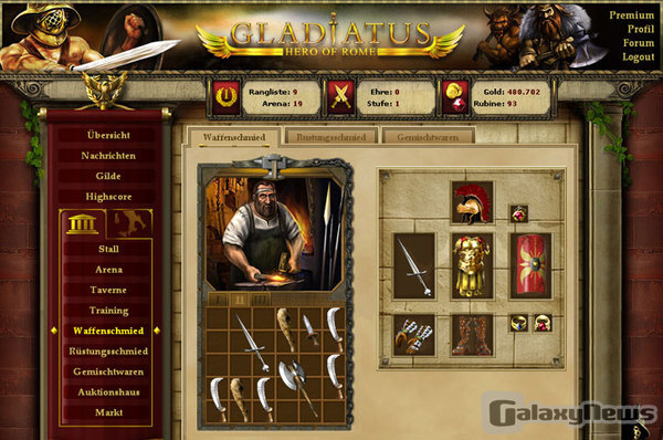 Ad gladios - zum Kampf Ihr Glatiatoren!